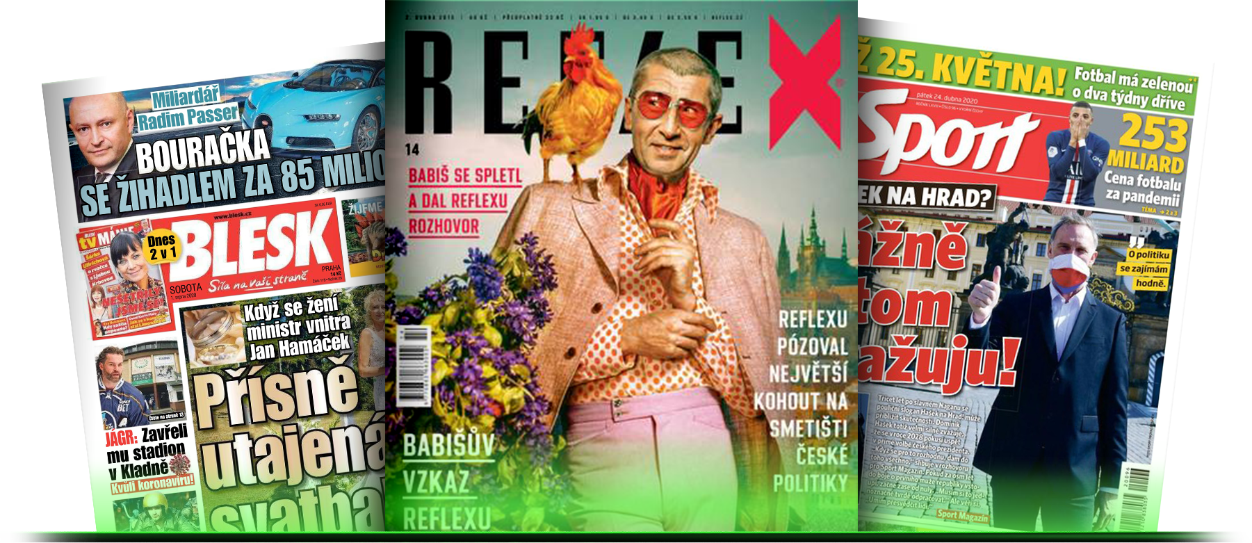Ukazka magazinu CNC Blesk, Isport, Reflex
